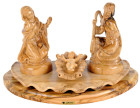 Olive Wood Holy Family Nativity Statue 7.5 Inch
