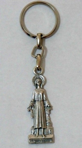 Wholesale Ave Maria Nazareth Key Chains - 100 Key Chains @ $2.89 Each