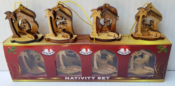 Wholesale Small Nativity Scenes Ornaments - 10,000 Ornaments @ $2.55 Each