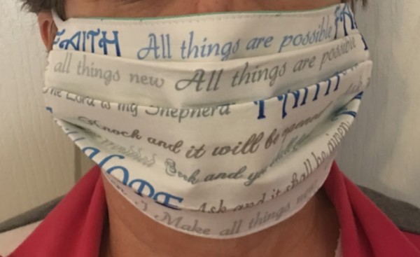 Face Mask with Scripture (Bulk Priced) - 10 Masks @ $9 Each
