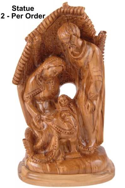 Fine Holy Family Statue 10.5 Inch - 2 Statues @ $279.00 Each