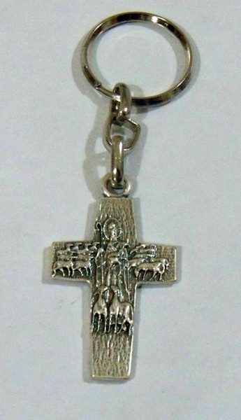 Wholesale Good Shepherd Cross Key Chains - 100 Key Chains @ $2.89 Each