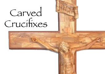 Hand Carved Crucifixes