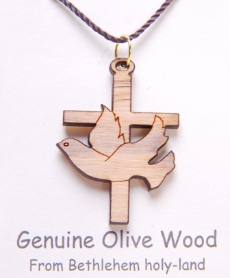 Wholesale Cross and Holy Spirit Cross Necklaces 1.5 Inch - 10,000 @ $1.59 Each