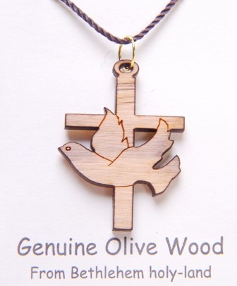 Wholesale Cross and Holy Spirit Cross Necklaces 1.5 Inch - 20,000 @ $1.59 Each