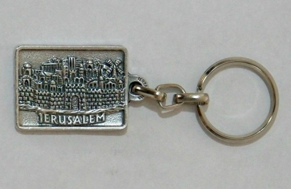 Wholesale Jerusalem Key Chains - 500 Key Chains @ $1.99 Each