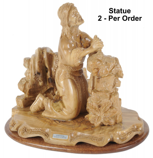 Jesus Praying at Gethsemane Statue 7.5 Inches - 2 Statues @ $249.00 Each