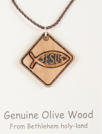 Wholesale Jesus Sign of the Fish Necklaces - 5,000 @ $1.45 Each