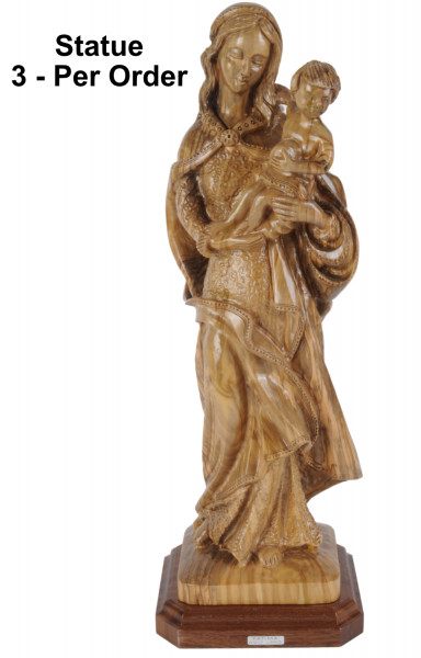 Large Madonna and Child Catholic Statue 21 Inches Tall - 3 Statues @ $729.00 Each