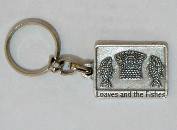 Wholesale Loaves and Fishes Key Chains - 120 Key Chains @ $2.69 Each