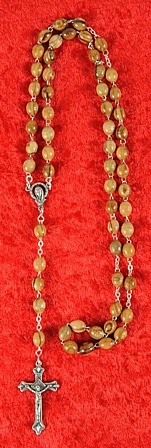 Lovely Wooden Rosary (Virgin Mary Centerpiece) - 10 Rosaries @ $9.99 Each