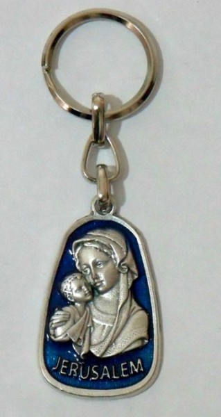 Wholesale Madonna and Child Key Chains - 100 Key Chains @ $2.89 Each