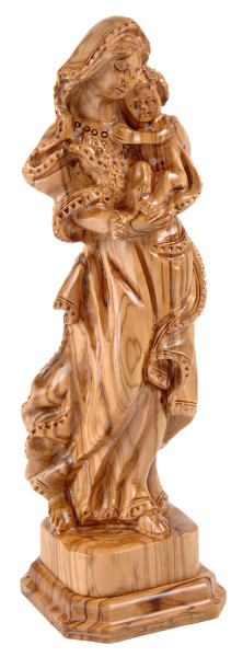 Madonna and Child Statue 10 Inches Tall - Brown, 1 Statue
