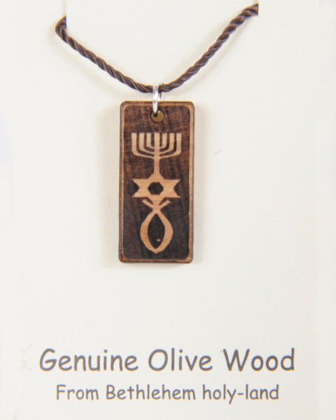 Messianic Seal Necklaces 1 Inch Bulk Quantities - 25 @ $2.95 Each (Sale $2.60)