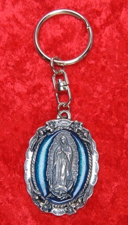 Wholesale Our Lady of Guadalupe Key Chains - 100 Key Chains @ $2.89 Each