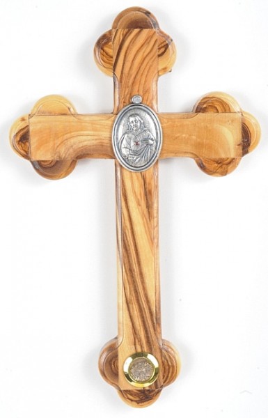 Sacred Heart of Jesus Sympathy Gift Wall Cross - 5 Wall Crosses @ $26.50 Each