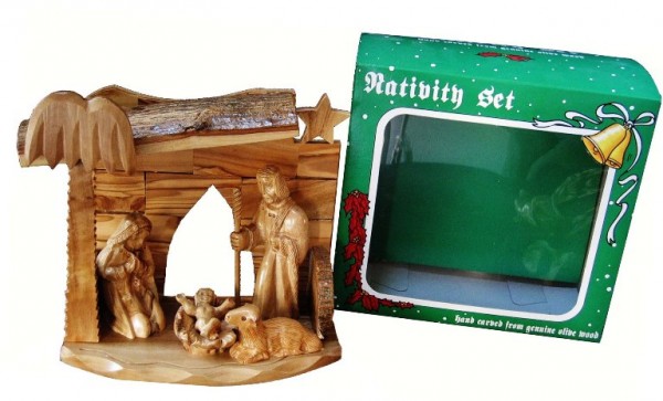 Small Fine Holy Family Nativity Scenes in Bulk - 5 Nativity Scenes @ $85 Ea