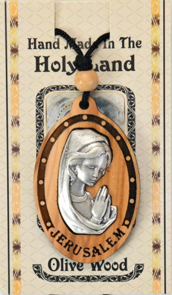 Wholesale Virgin Mary Praying Necklaces - 3,000 Necklaces @ $3.22 Each