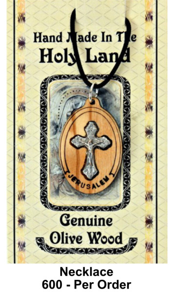 Wholesale Crucifix Necklaces 1.5 Inches - 600 Necklaces @ $2.10 Each