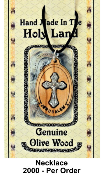 Wholesale Crucifix Necklaces 1.5 Inches - 2,000 Necklaces @ $1.85 Each