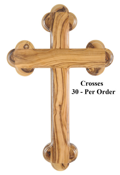 Wholesale Fourteen Stations 11 Inch Wall Crosses - 30 Wall Crosses @ $17.20 Each