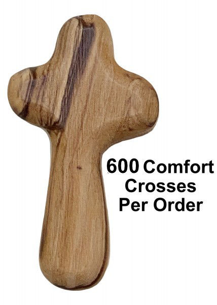 Wholesale Small 2.5&ldquo; Comfort Crosses - 600 Crosses @ $1.42 Each