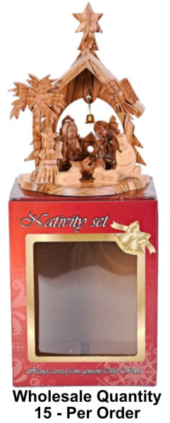 Wholesale Small Nativity Sets in Bulk - 15 Nativities @ $25.75 Each
