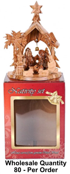 Wholesale Small Nativity Sets in Bulk - 80 Nativities @ $33.00 Each