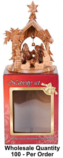 Wholesale Small Nativity Sets in Bulk - 100 Nativities @ $32.00 Each