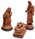 3 Large Holy Family Statues