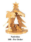 Bulk Sale Priced 10 Piece Nativity Ornament Set