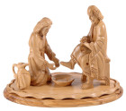 Large Statue of Jesus Washing the Disciples Feet 11.5 Inches