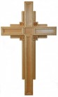 Large 4 Gospels Wall Cross 4 Foot