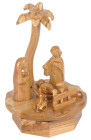 Music Box Nativity Set 8 Inch Tall