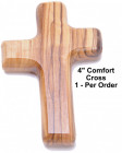 Olive Wood Comfort Cross | Best Seller