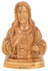 Sacred Heart of Jesus Olive Wood Statue 7 Inches