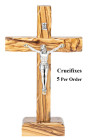 Small Standing 5.25 Inch Crucifixes