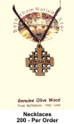 Wholesale Jerusalem Cross Necklaces 1 Inch