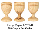 Wholesale Large Olive Wood Cups