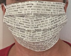 Face Mask with Inspirational Sayings (Bulk Priced) [HLT3004]