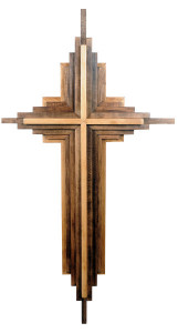 Large 4 Foot Contemporary Wall Cross [HLT1014]