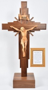 Large 4 Foot 4 Inch Story of Jesus Free Standing Crucifix [HLT1089]