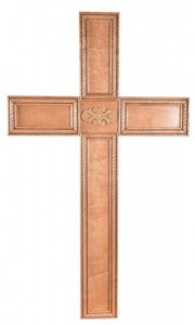 Large 8 Foot Decorative Wooden Wall Cross [HLT1068]