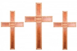 Large Decorative 3 Wall Cross Display [HLT1009]