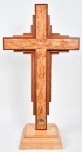 Large Standing 4'2“ Contemporary Cross [HLT1083]