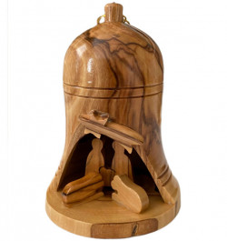 Retail 3.5 Inch Large Nativity Bell Ornaments [Ornament81K]