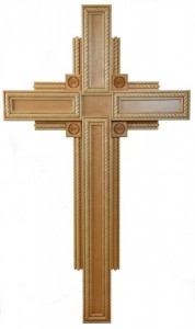 Large 4 Gospels Wall Cross 4 Foot [HLT2001]