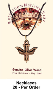 Peace Dove Necklaces 1 Inch Bulk discount [Necklaces21A]