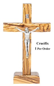 Small Standing 5.25 Inch Crucifixes [HLT561010AR]