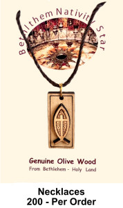 Wholesale Fish Symbol with Cross Necklaces 1 Inch [Necklaces22BW]